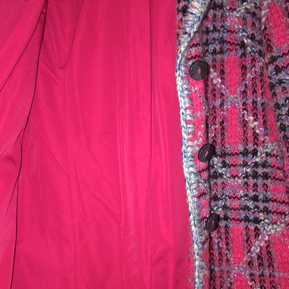 Beautiful Knitted Pea Coat By Sigrid Olsen Sport - Picture 5 of 14